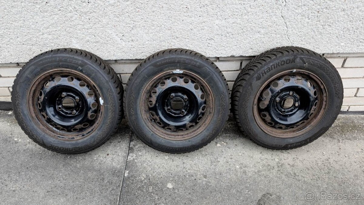 Zimní pneu HANKOOK RS3 175/65 R14, vzorek 7,3 mm, DOT 1822 - 2