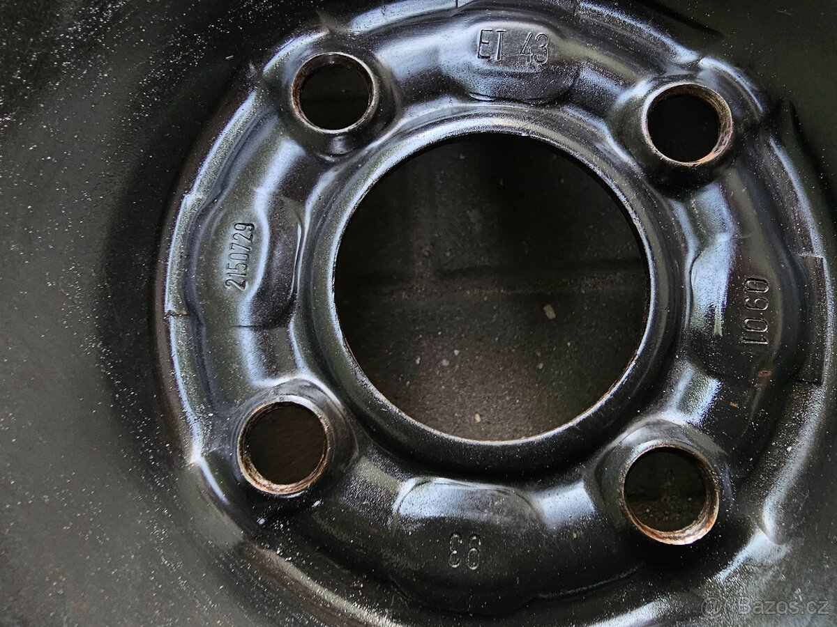 Disky kola Renault Scenic Clio R15 4x100 ET43 - 2