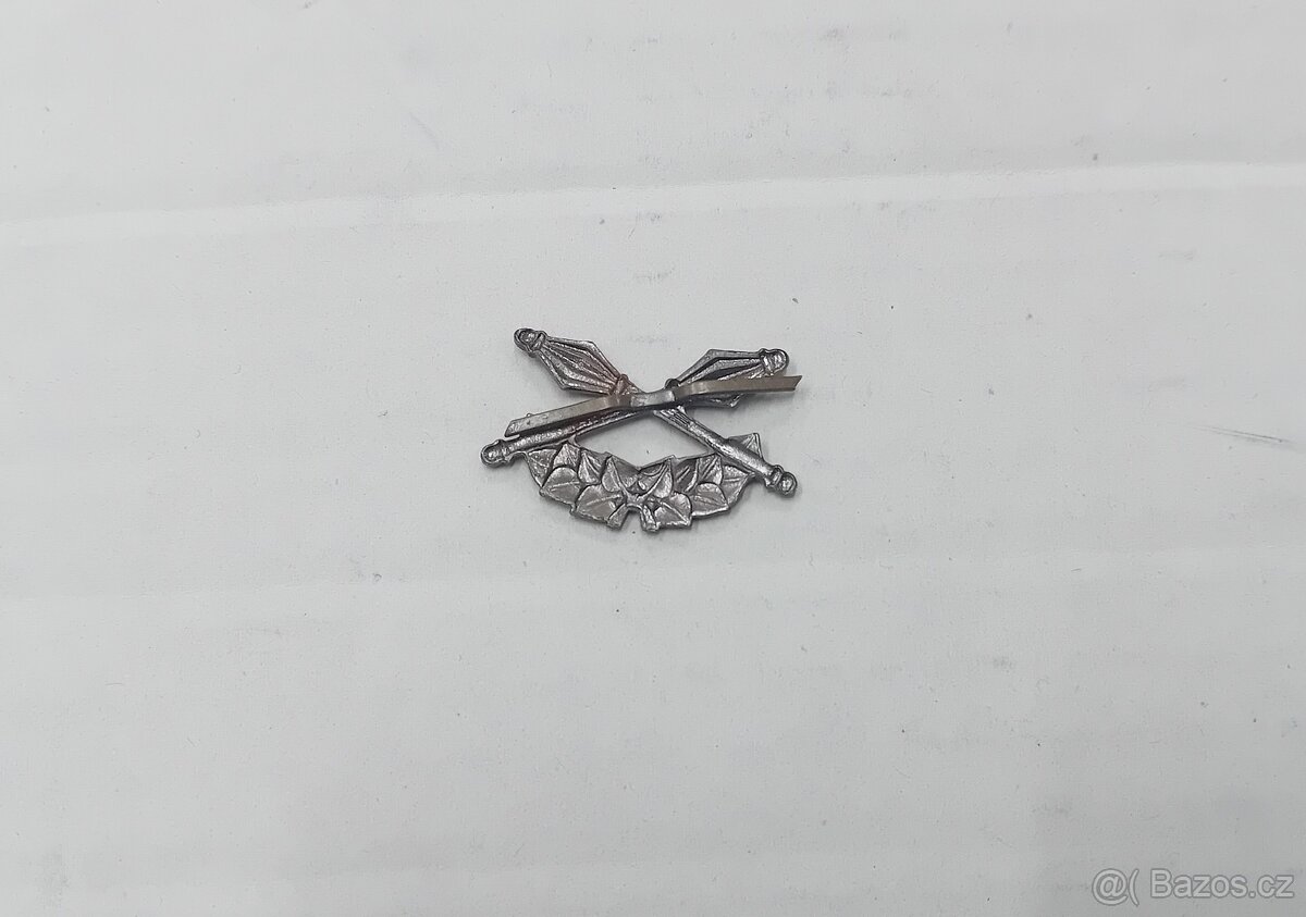 Generál, vojenský odznak, ČSLA, AČR, ratolest - 2