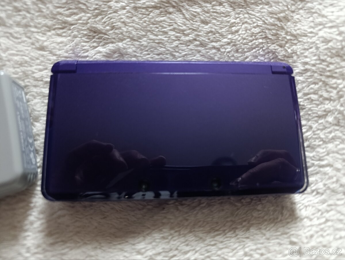Nintendo 3DS Purple + Hra - 2