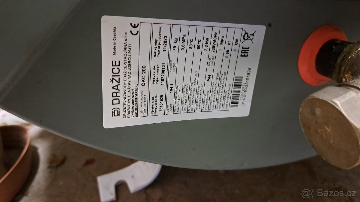 Prodám bojler kombinovaný - 2