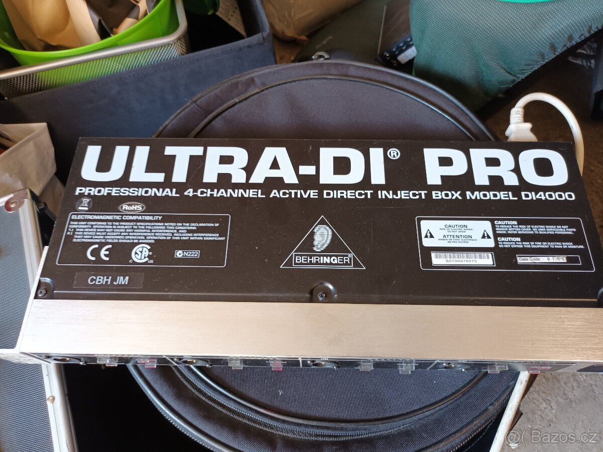 Behringer DI4000 - aktivní DI-box - 2