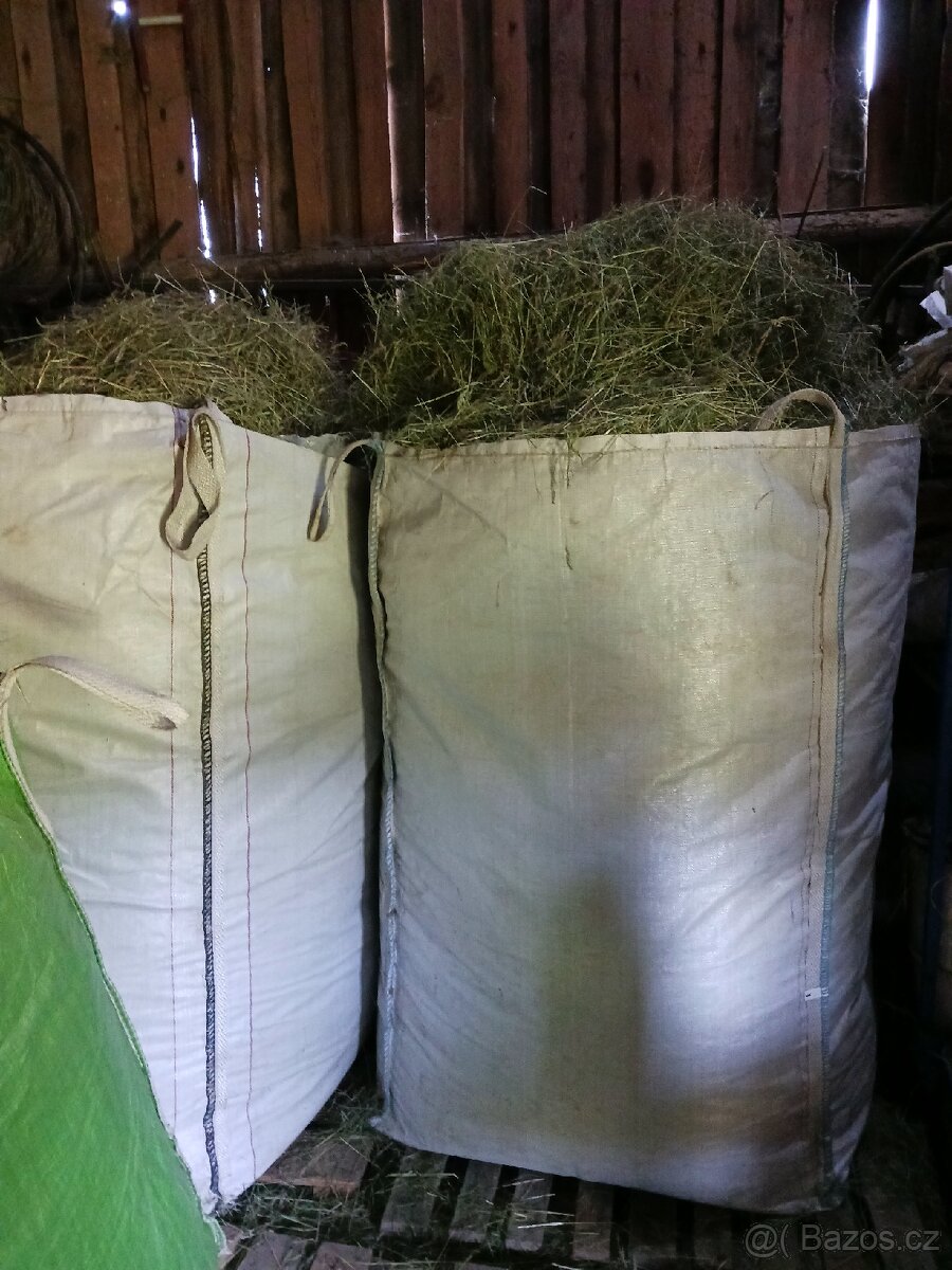 Ručně sušené seno - 2