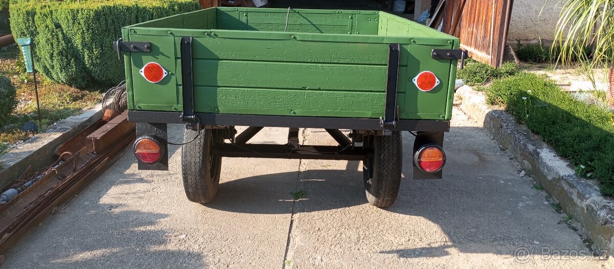 Vlečka za traktor malotraktor - 2