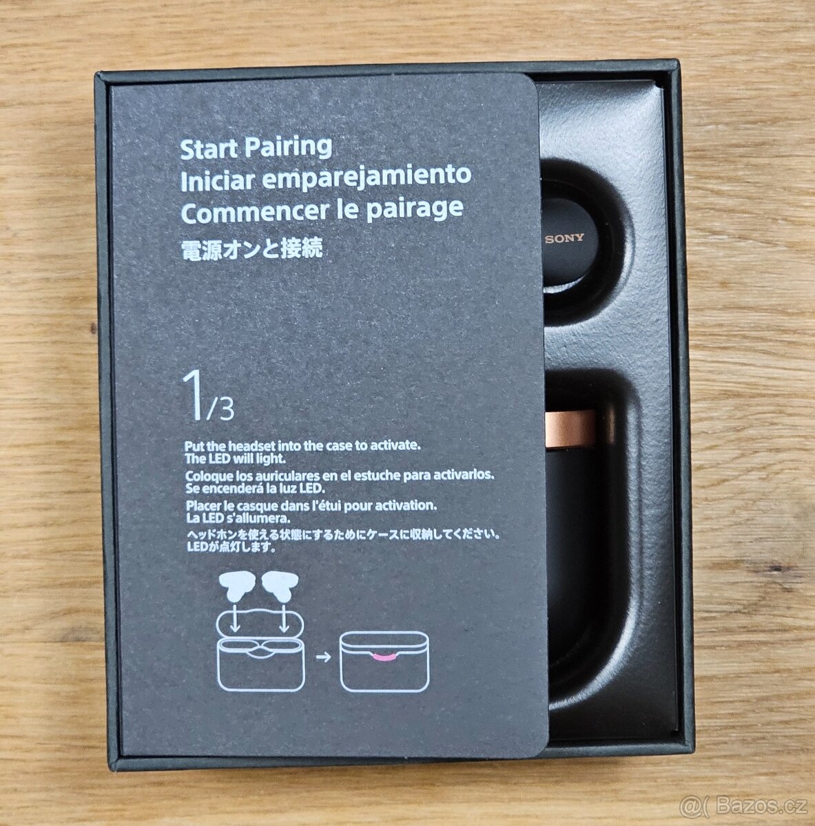 Sluchátka Sony WF-1000XM3 ANC rose gold edition - 2