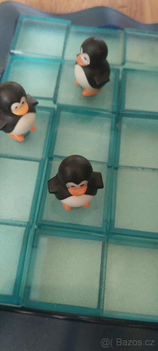 Logická hra - tučňáci na ledu. - 2