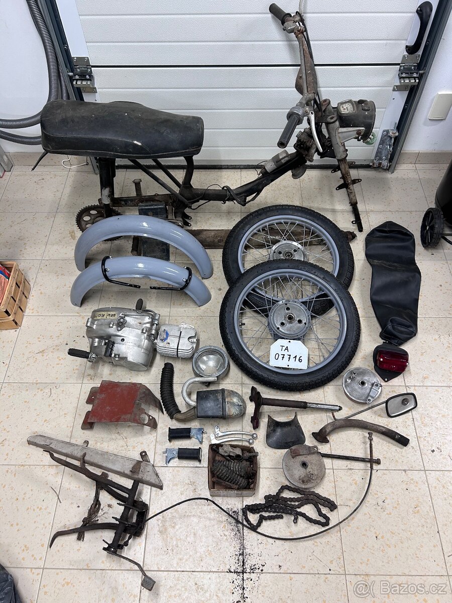 Prodám Jawa 23 Mustang s TP - 2