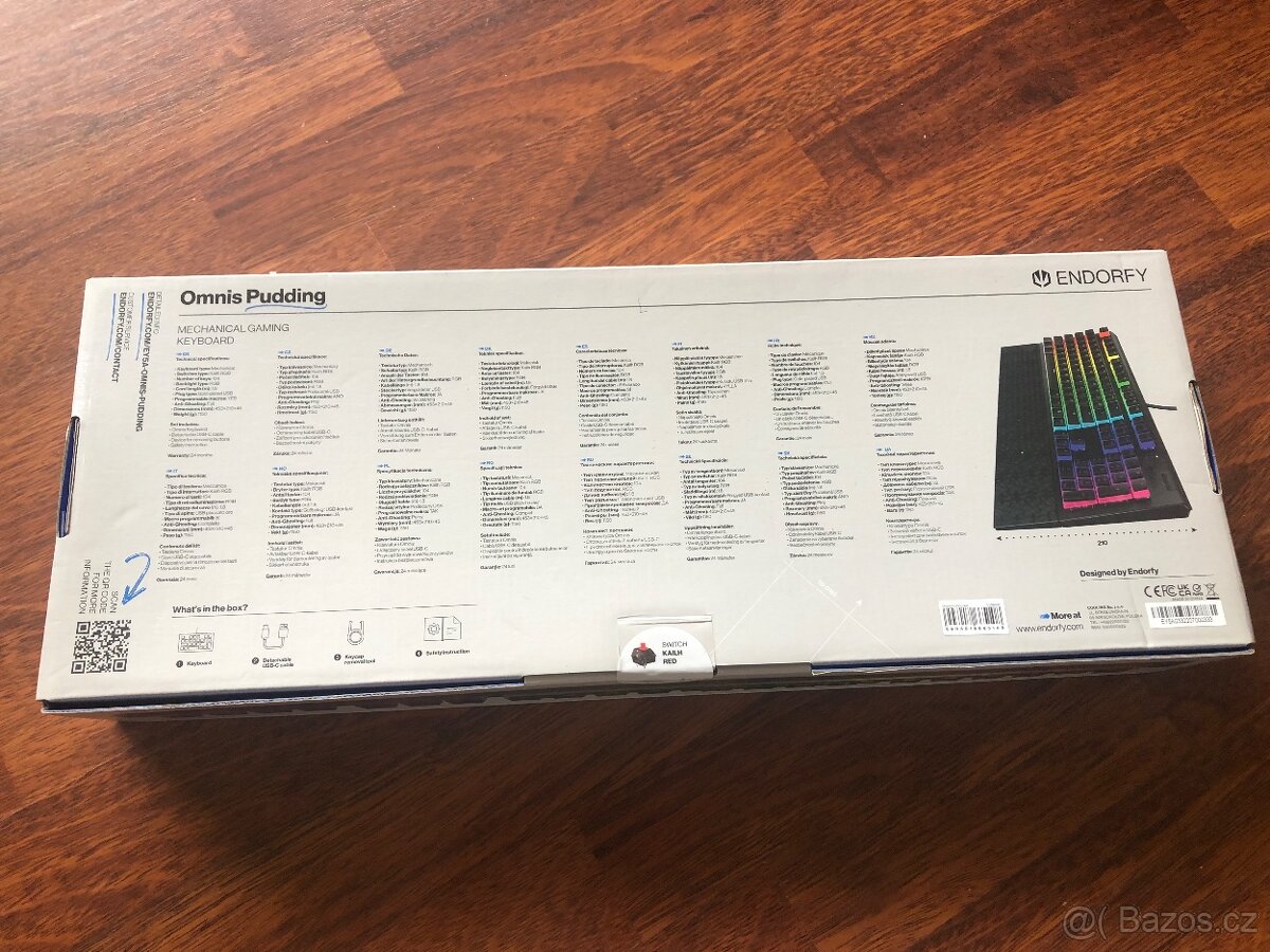 Herní klávesnice Endorfy Omnis Pudding - 2