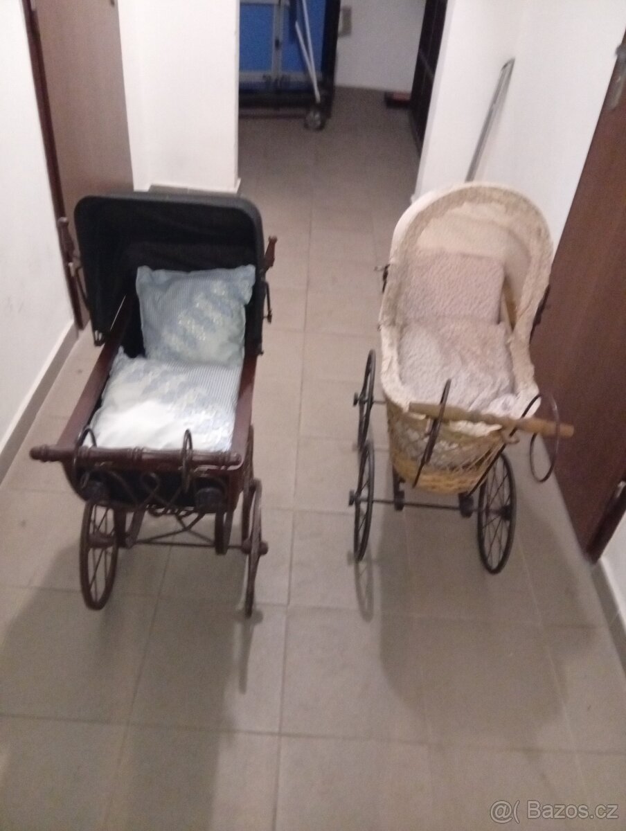 Retro kočárky pro panenky - 2