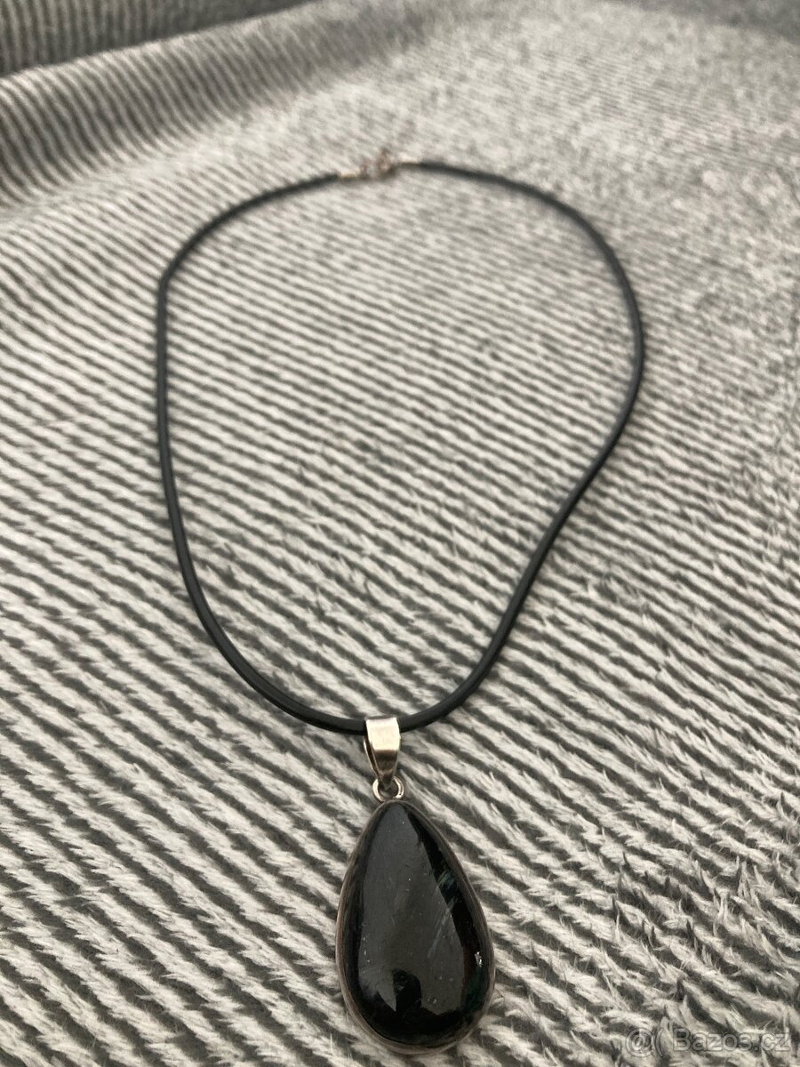 Stříbrný přívěsek s nummitem - 2