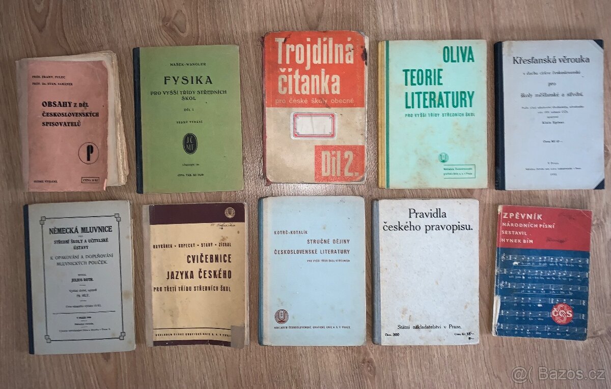 Staré knihy (učebnice) - 2