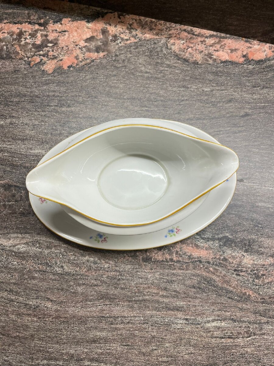 Porcelánový omáčník - 2