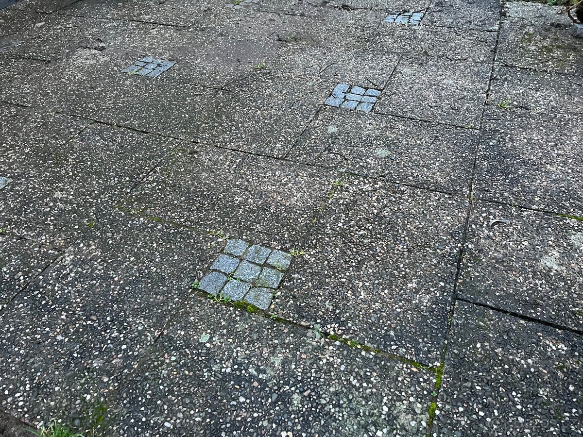 Vymývaná dlažba na pergolu - 2