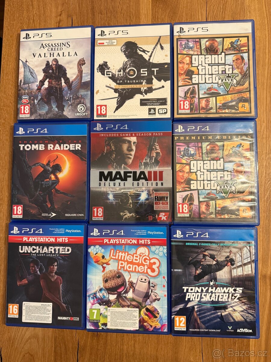 Hry na Playstation 4, 5 - 2