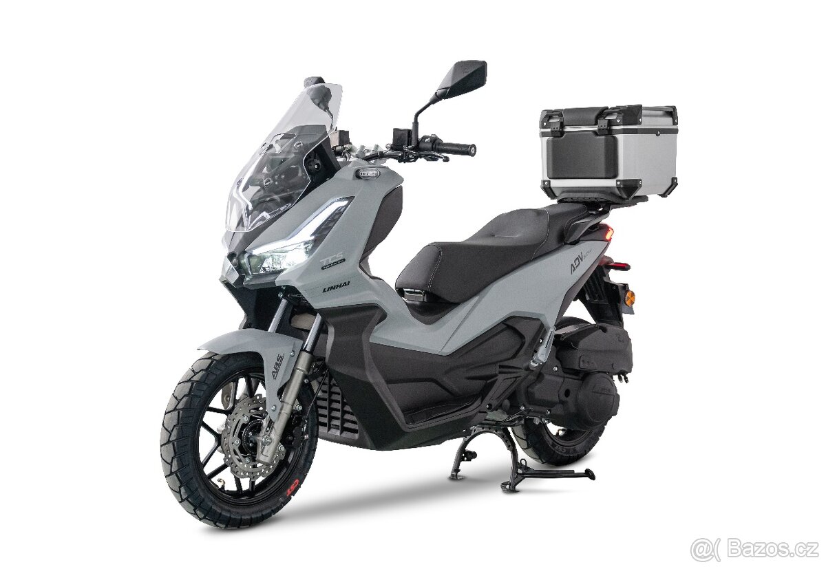Linhai SCOOTER BUCK 125 ADV E5+, Grey - 2