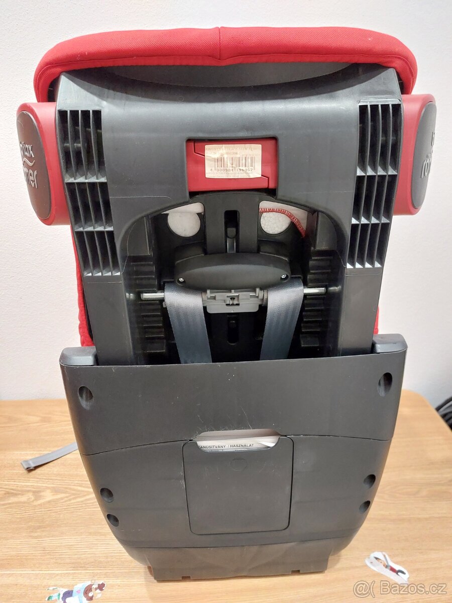 Britax Romer King II v červené barvě - 2