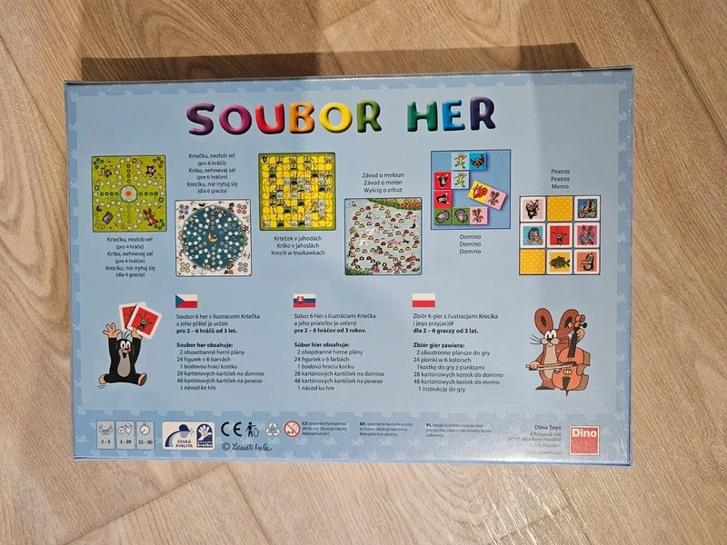 NOVÝ Soubor her Krtek, Soubor her Krteček - 2