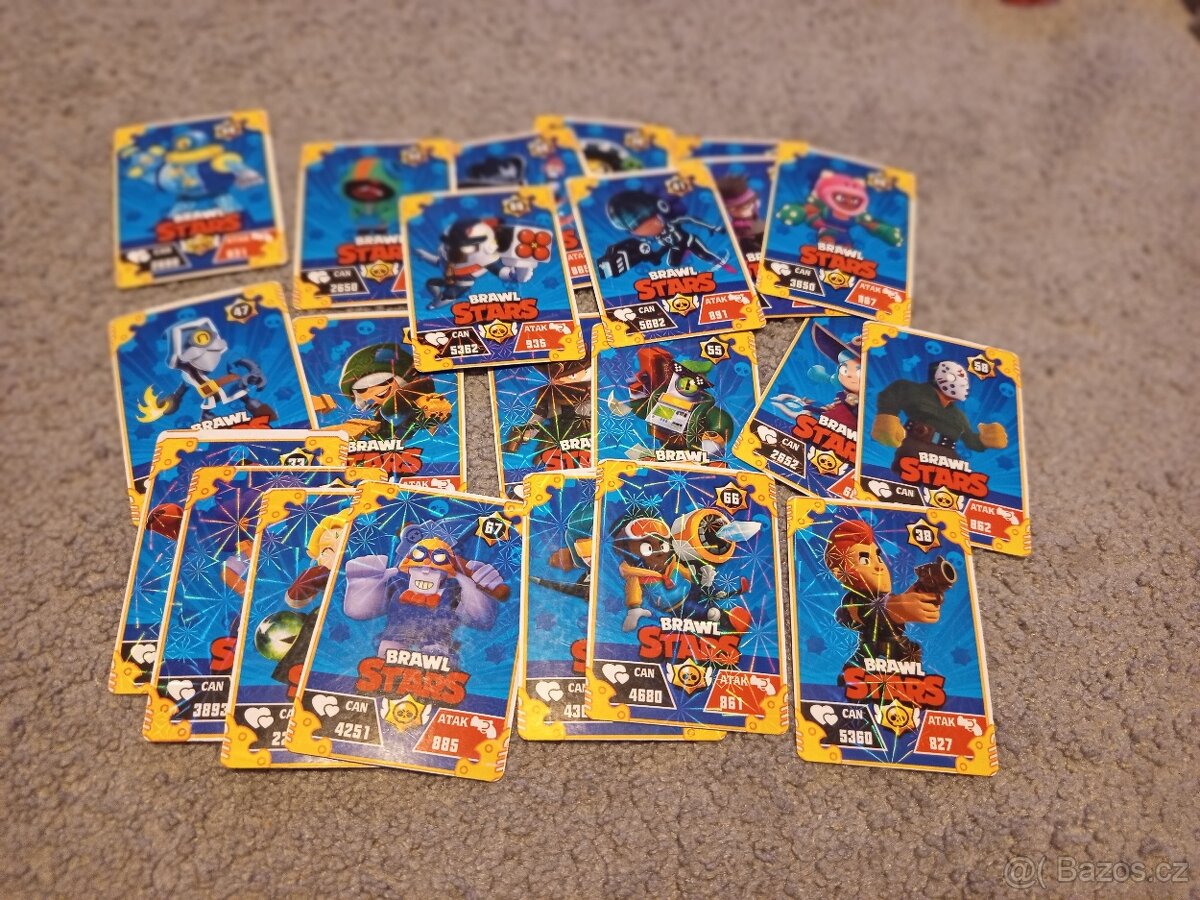 Brawl stars kartičky - 2