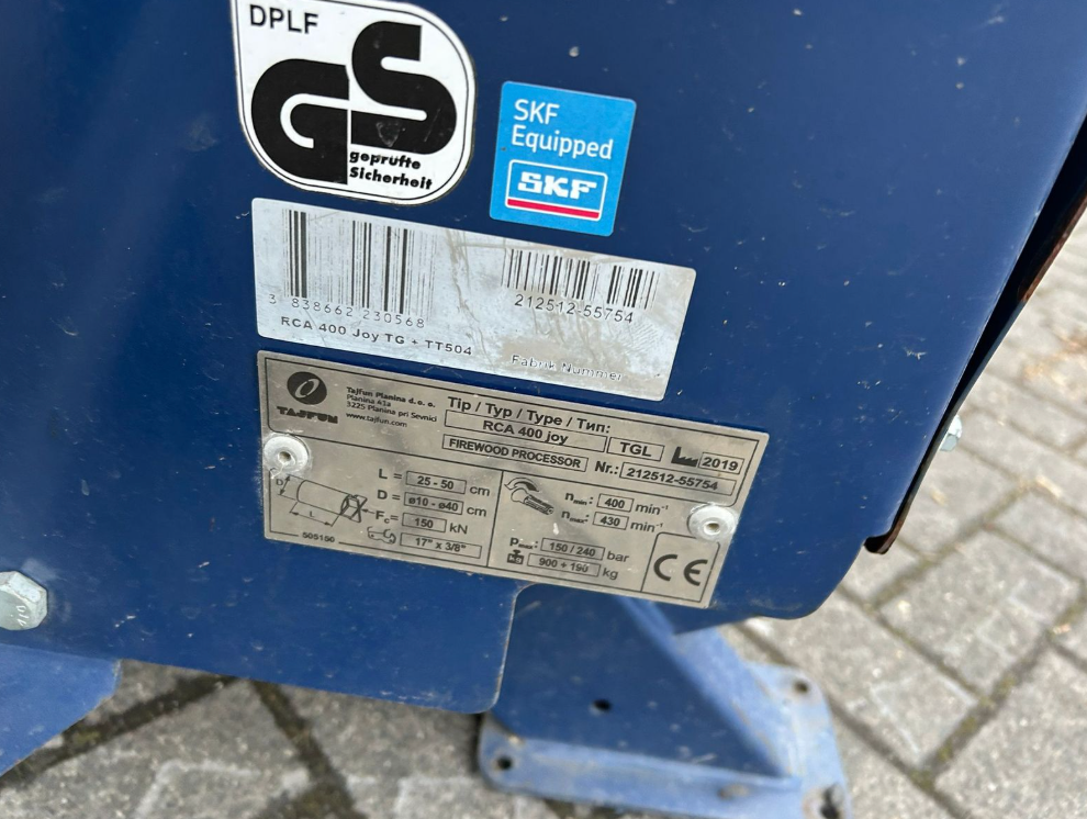 Štípací automat Tajfun RCA 400 Joy - 2