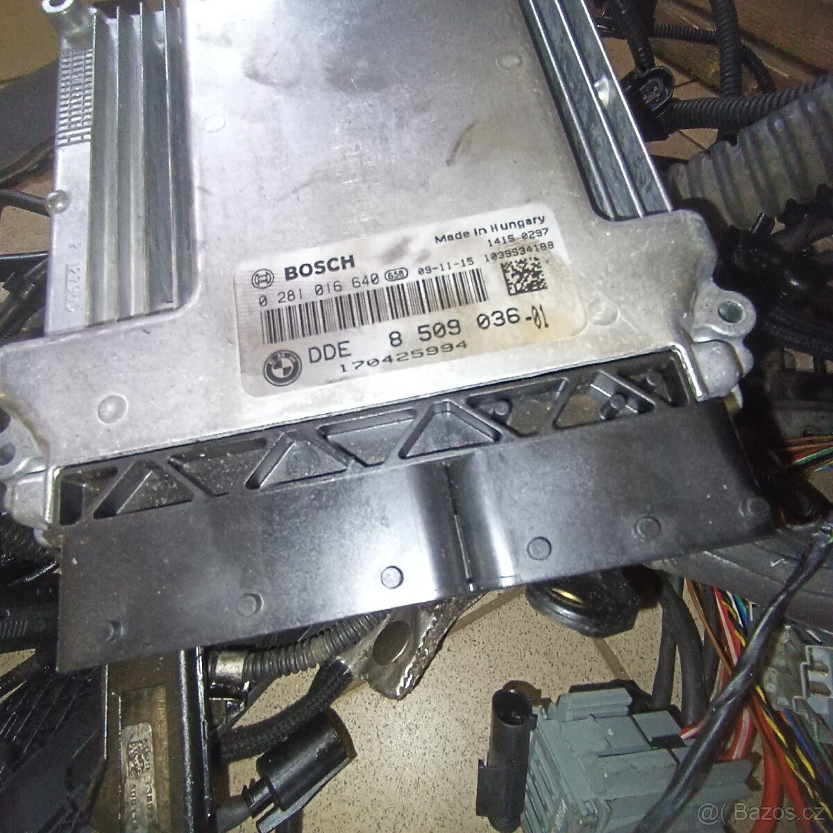 BMW E70 X5 motorová elektrika+jednotka - 2