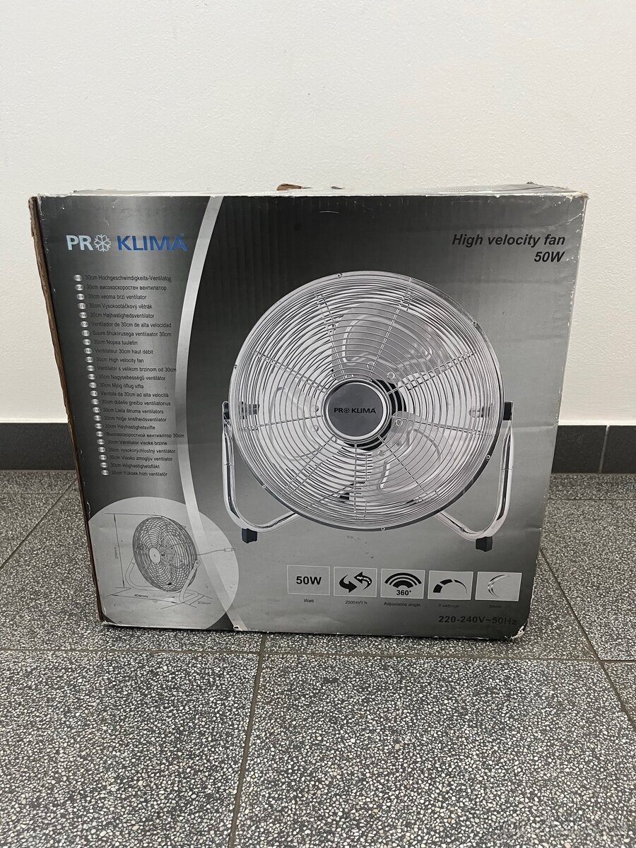 Větrák / ventilátor ProKlima - 2