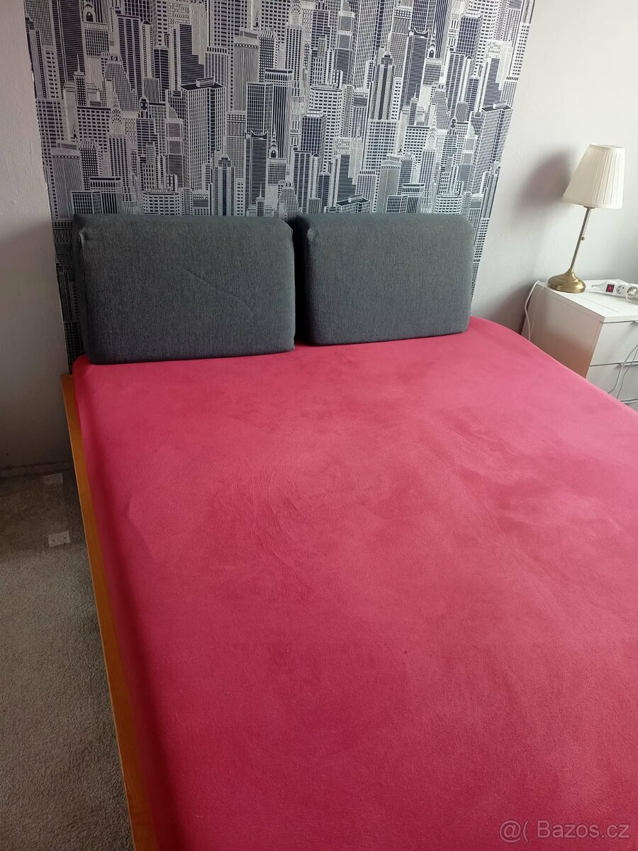 Manželská postel 160x200 cm - 2