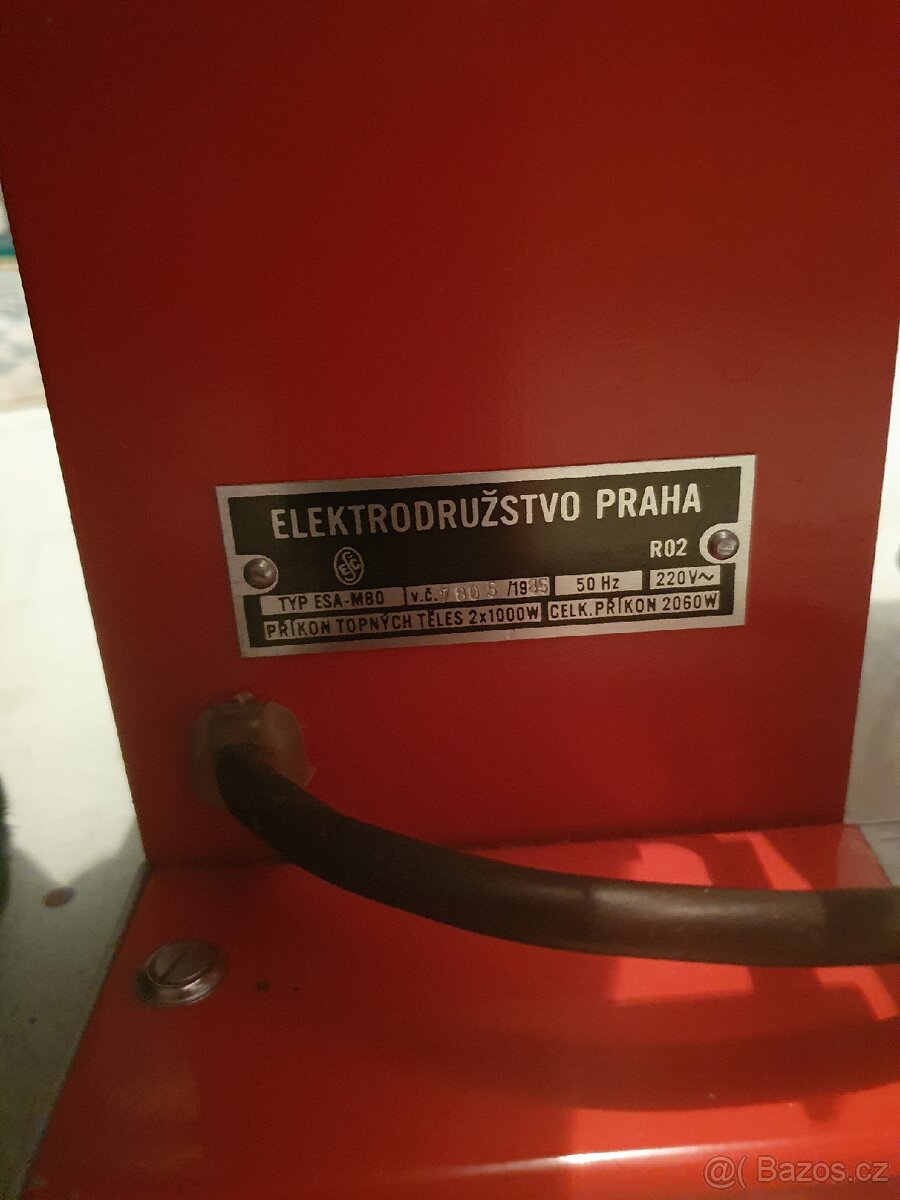 Elektrický mandl na prádlo M80 - 2