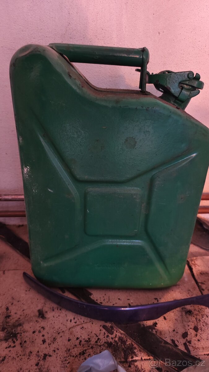 Plechový kanystr 10L - 2