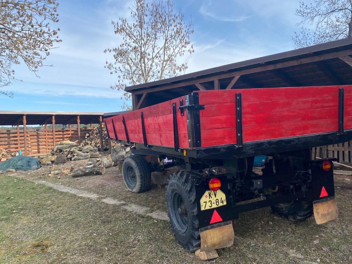 Traktor ZETOR 7045, VALNÍK, VLEK - 2
