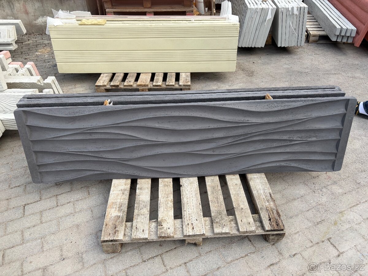 Prodám betonový plot - 2