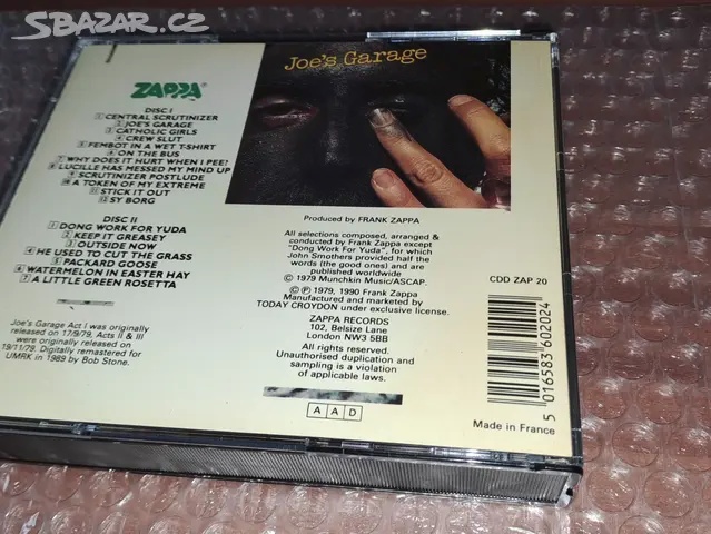 PRODAM 2x CD F.Zappa - 2
