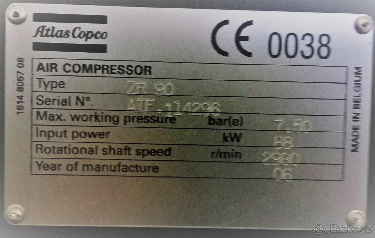 ATLAS COPCO ZR 90-7,5 - 2
