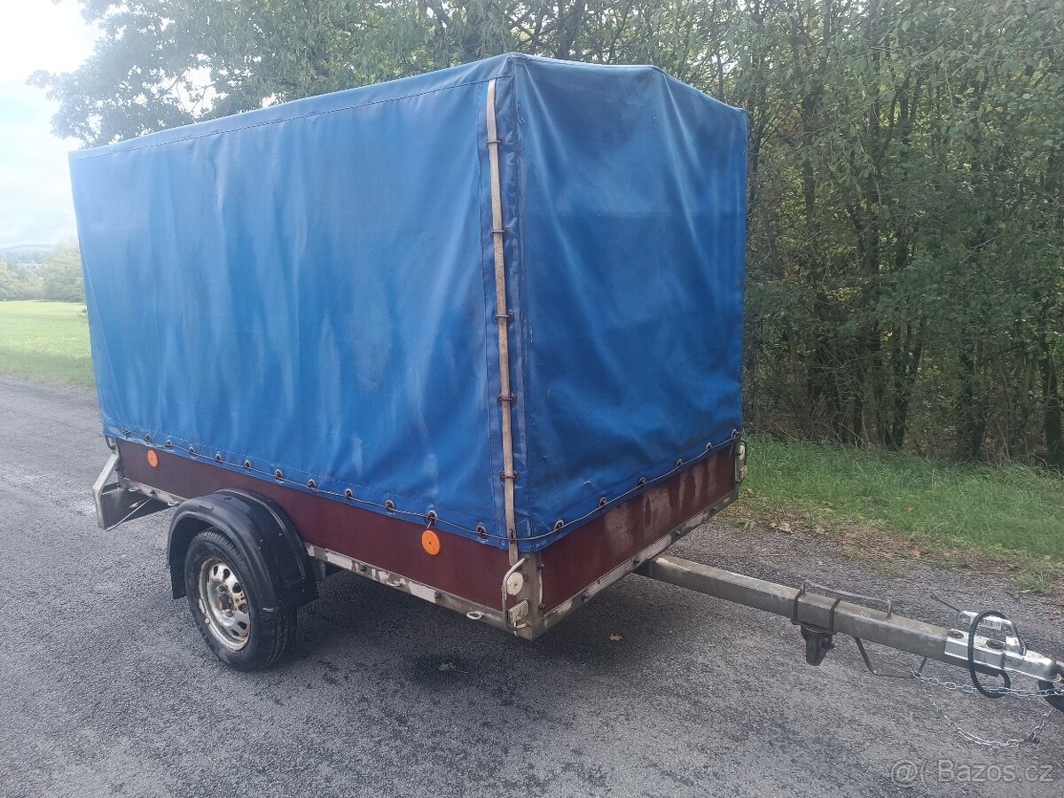 Vlek, vozík přívěs za auto - 2