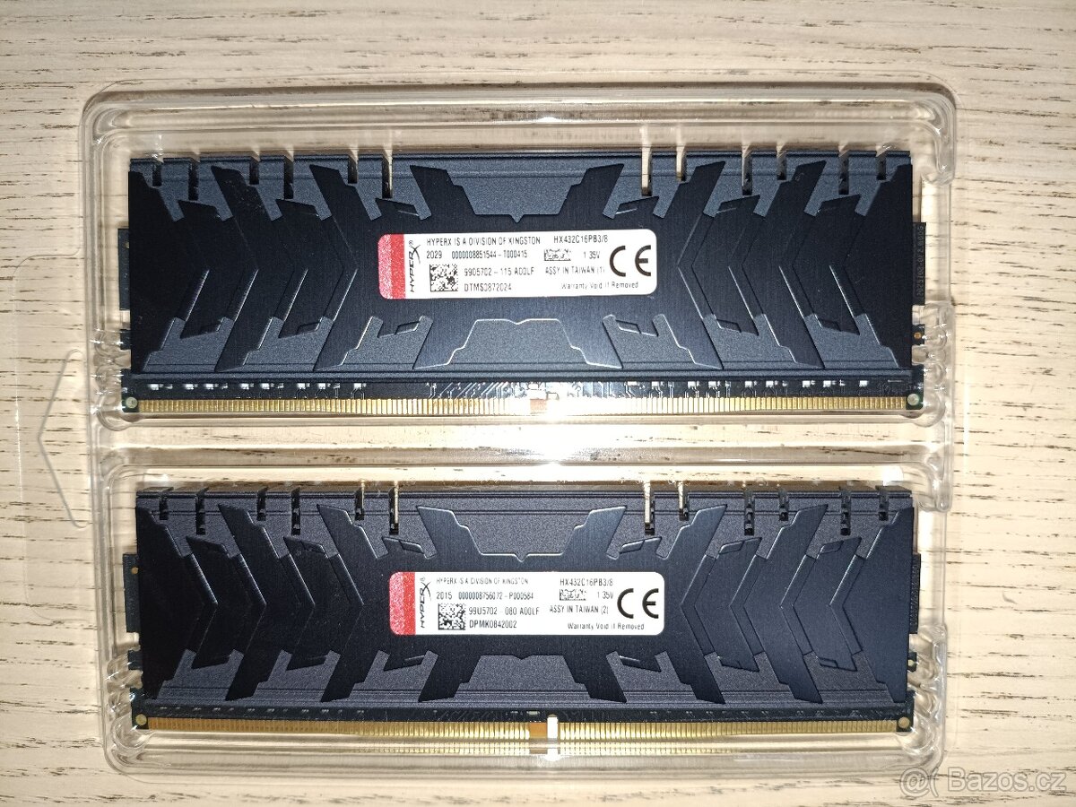 HyperX kit 2x8GB 3200MHz DDR4 CL16 Predator - 2