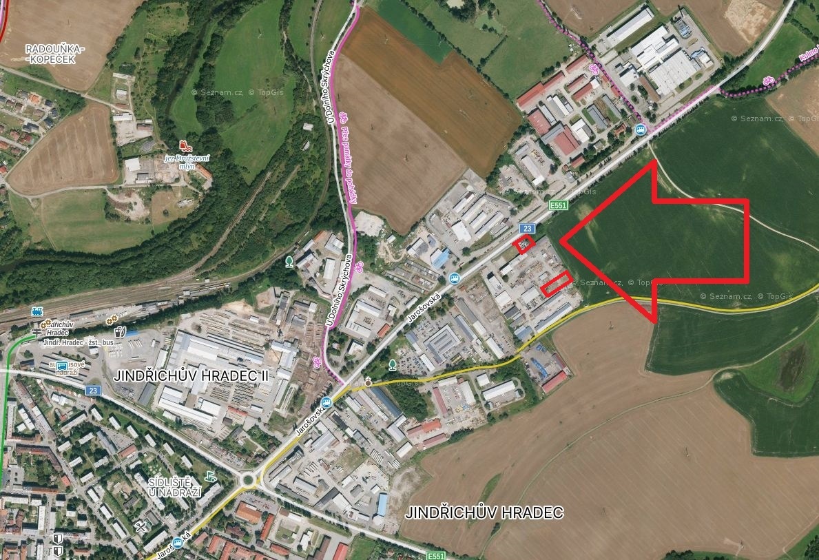 Pronájem venkovních ploch v Jindřichově Hradci - 2