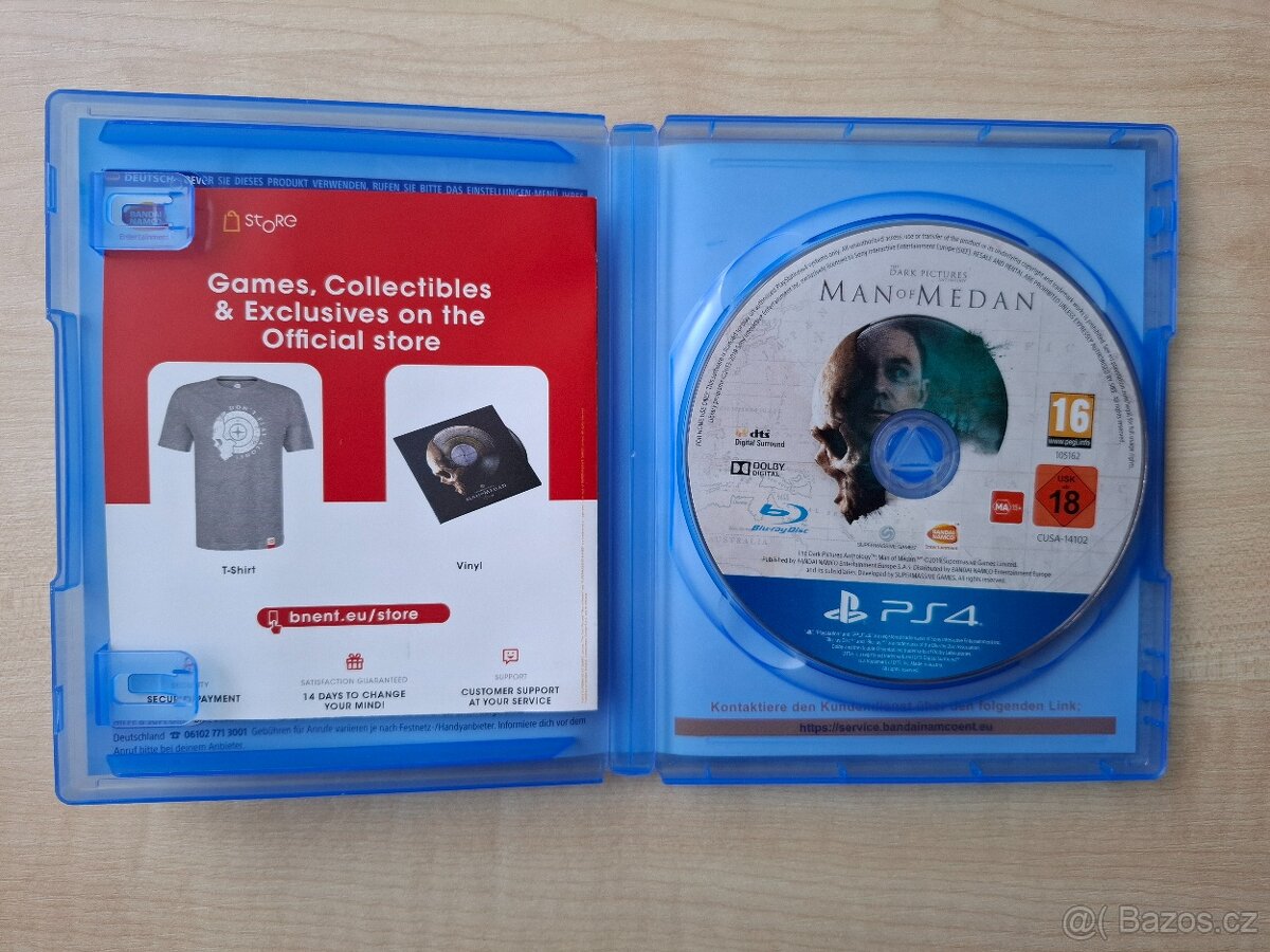 The Dark Pictures: Man of Medan - PS4 - 2