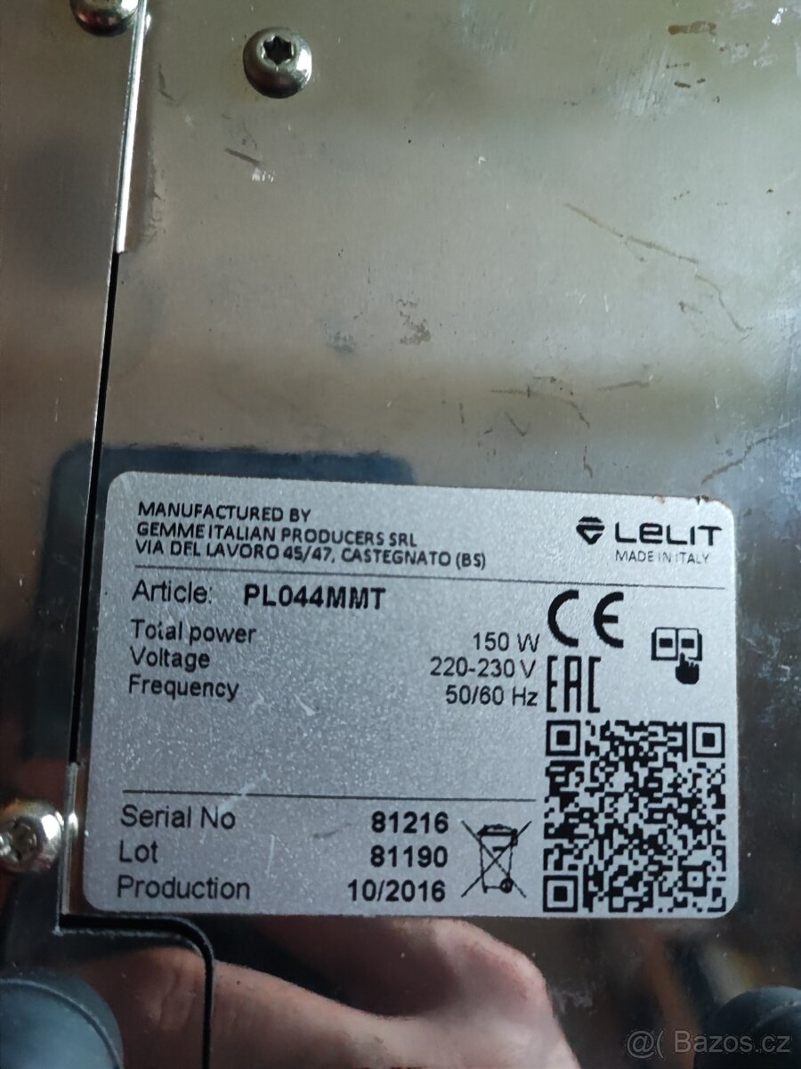 Mlýnek na kávu značky Lelit -náhradní díly - 2