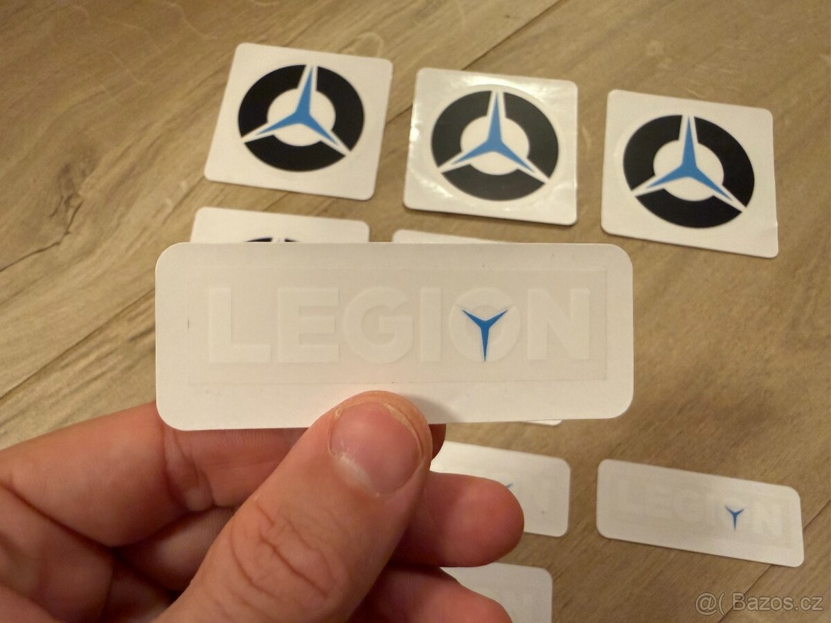 10x nálepka Lenovo Legion (5x velká 5x malá) - 2