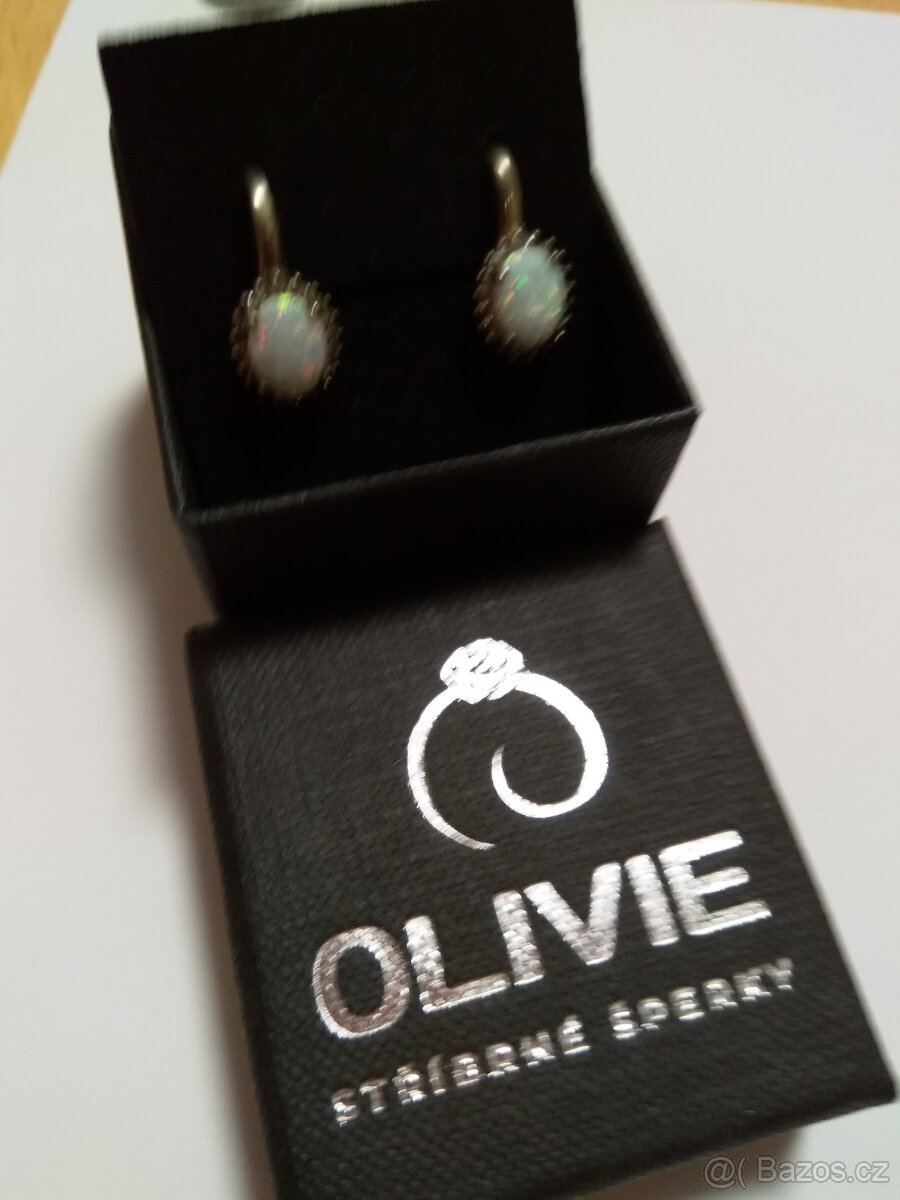 stříbrné náušnice - 2