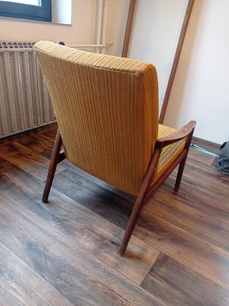 Pohodlné retro křeslo - 2