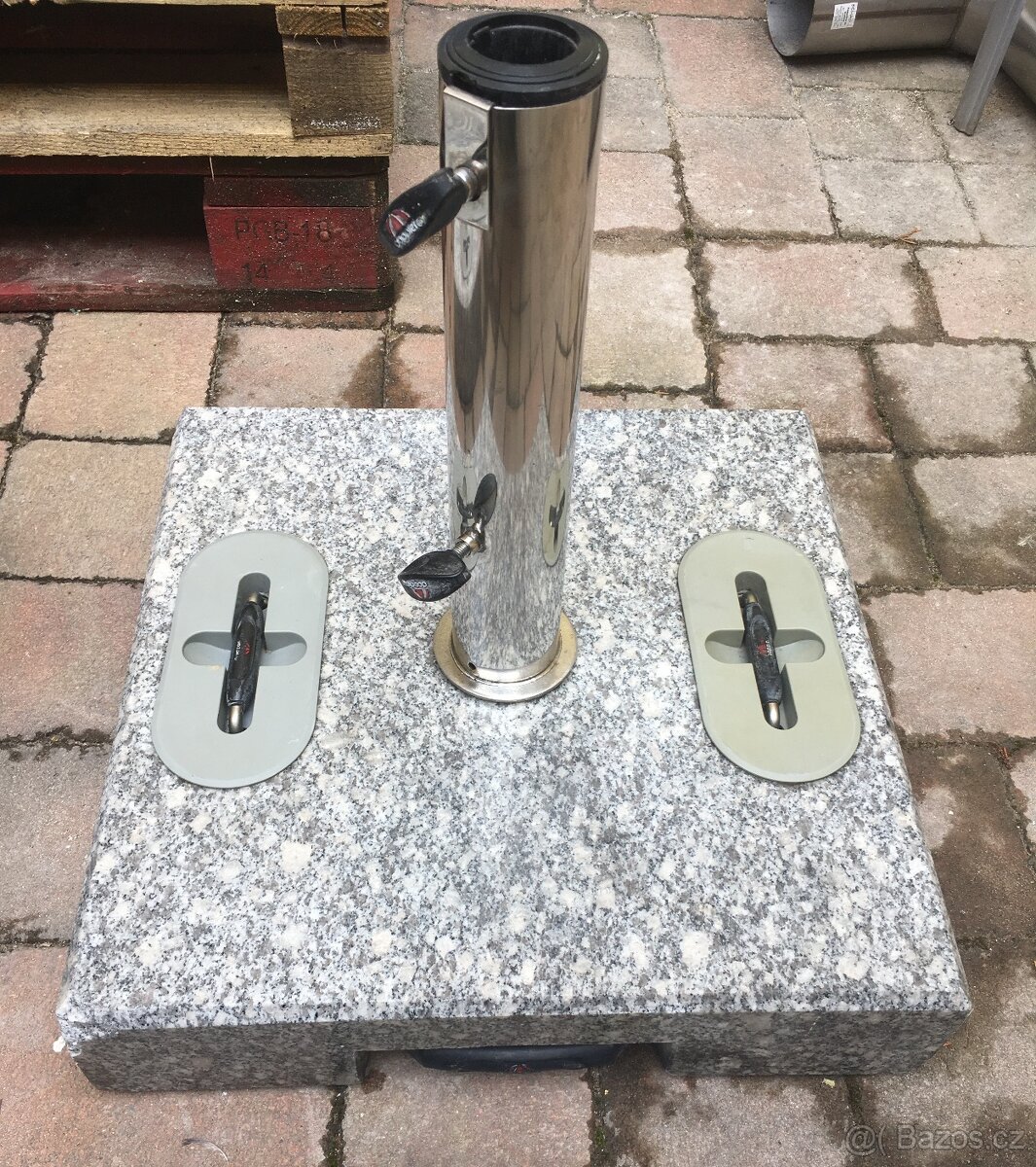 Stojan, podstavec na slunečník - 2ks - 2