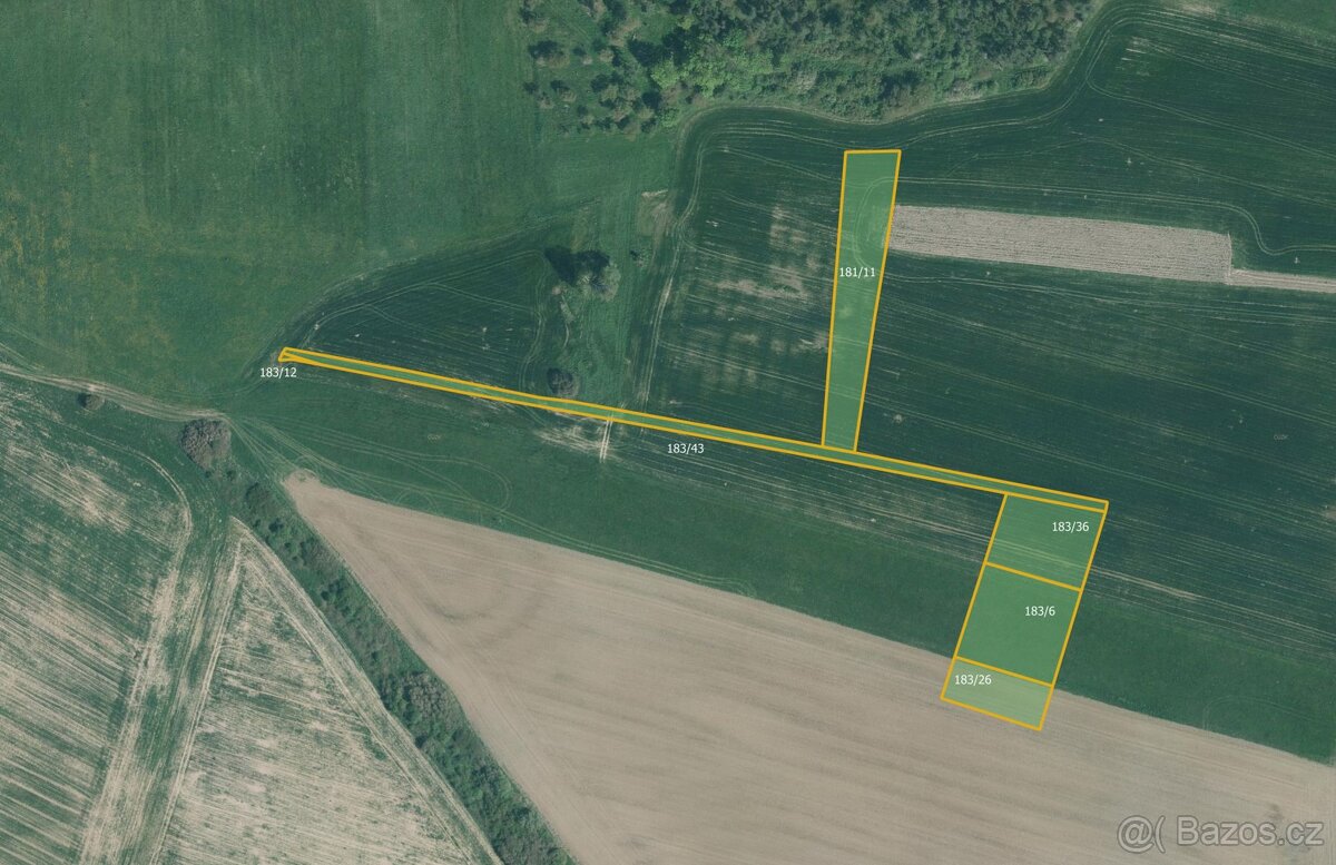 Zemědělská půda, prodej, Malinec, Kbel, Plzeň jih - 2