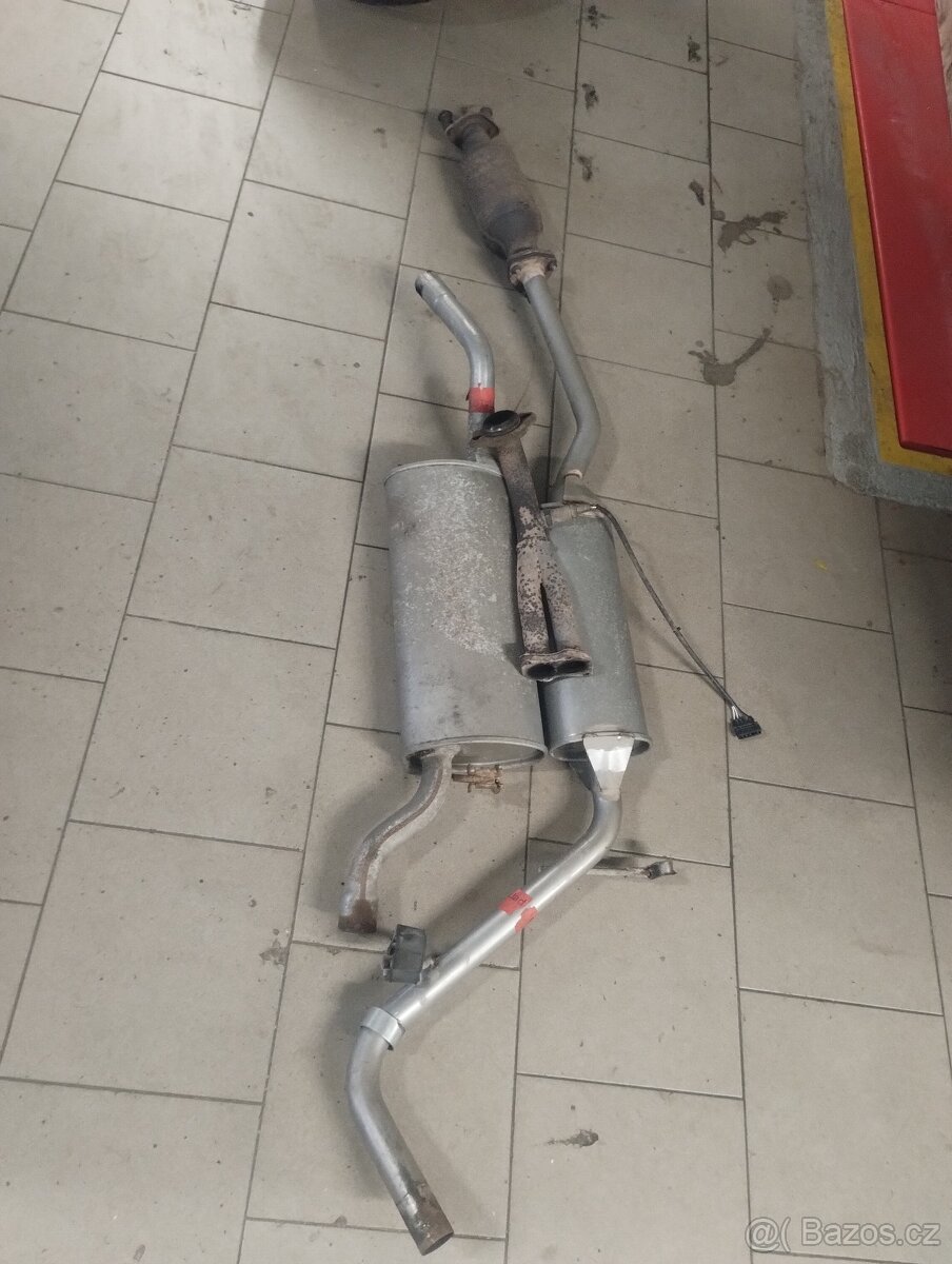 Škoda Felicia 1.3, 1.3 MPI- Kompletní výfuk a katalyzátor - 2