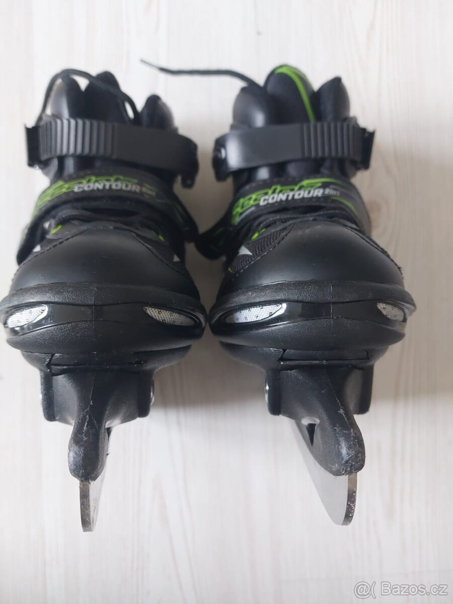 Duo zimní kolečkové brusle - 2