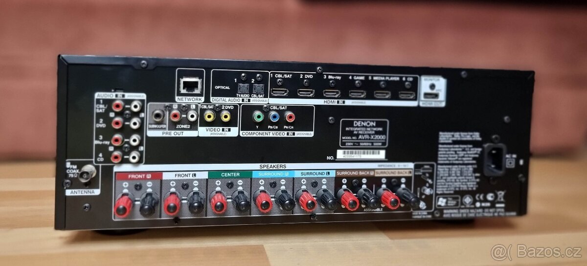 Denon AVR-X2000 / AirPlay ,Spotify , Internet radio ,USB - 2
