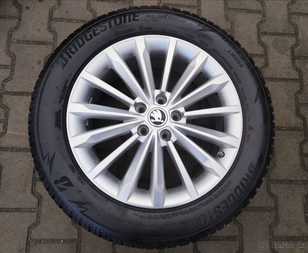 Alu kola originál Škoda Kodiaq 5x112 R18 Trinity - 2