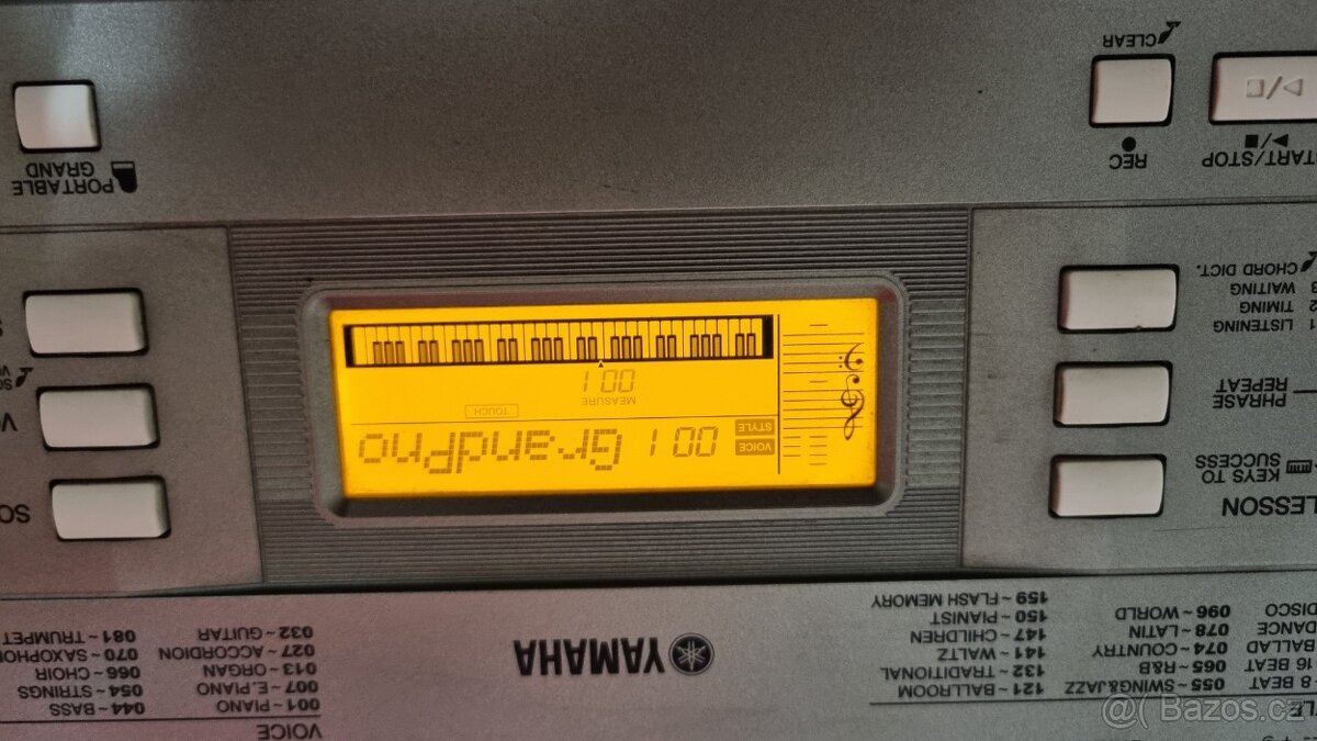 Klávesy Yamaha - 2