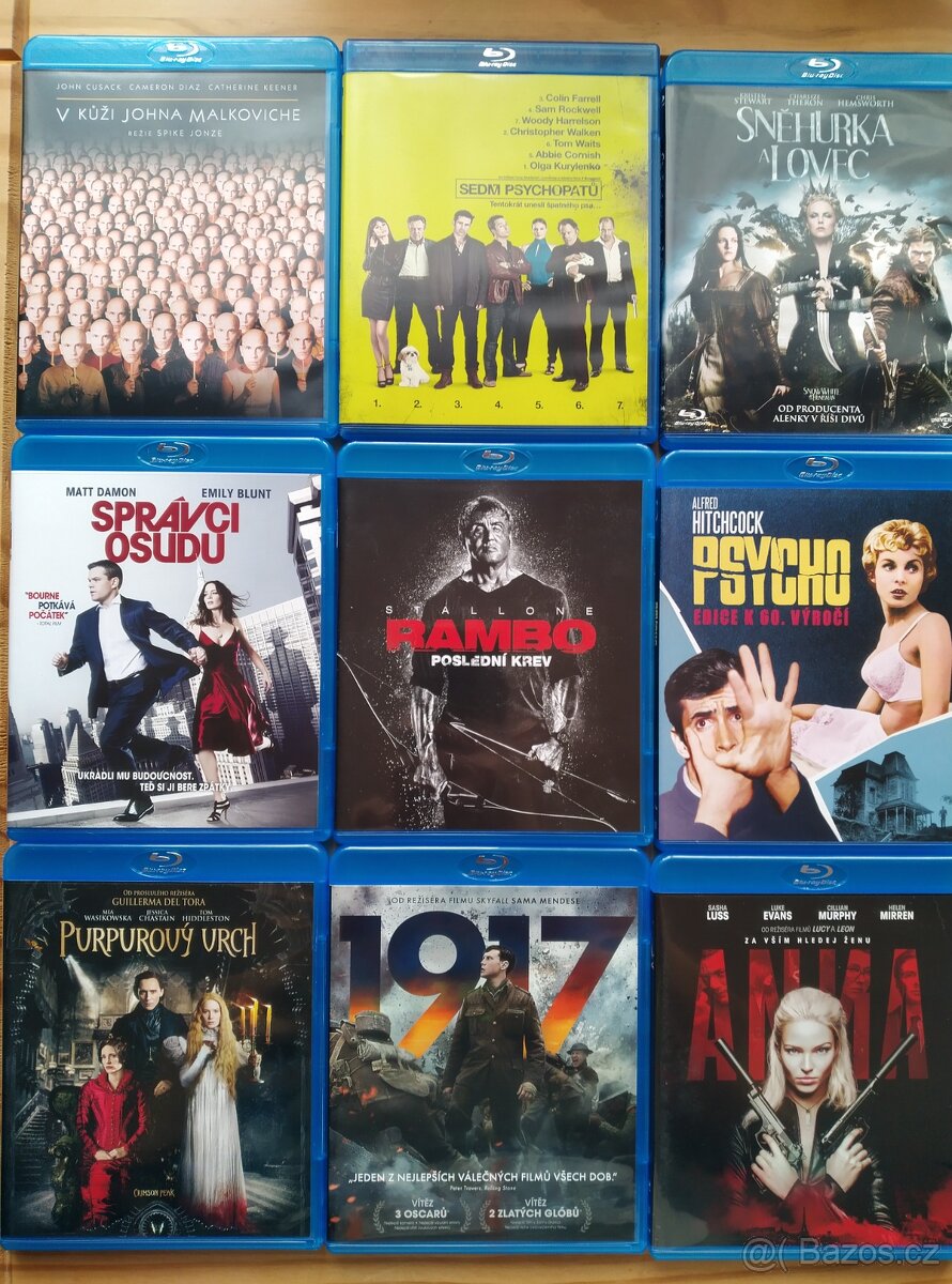 Filmy na blu-ray - seznam č.3 - 2