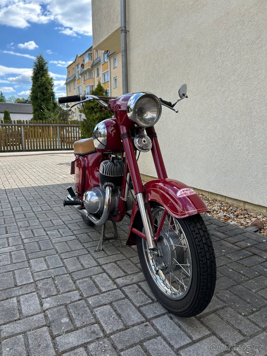 Jawa 350 kývačka - 2