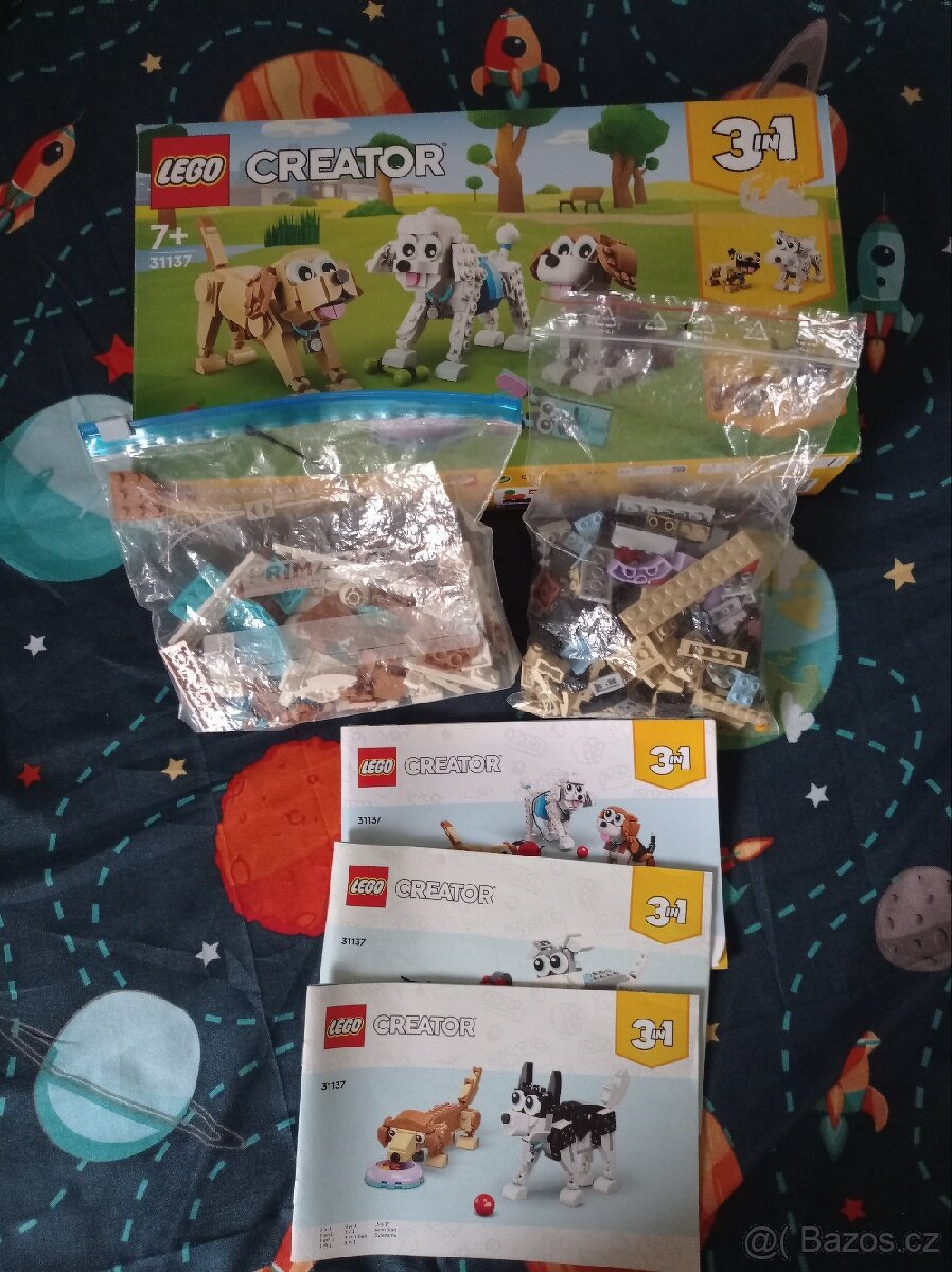 Lego "Pejsi" 3v1 jako nové - 2